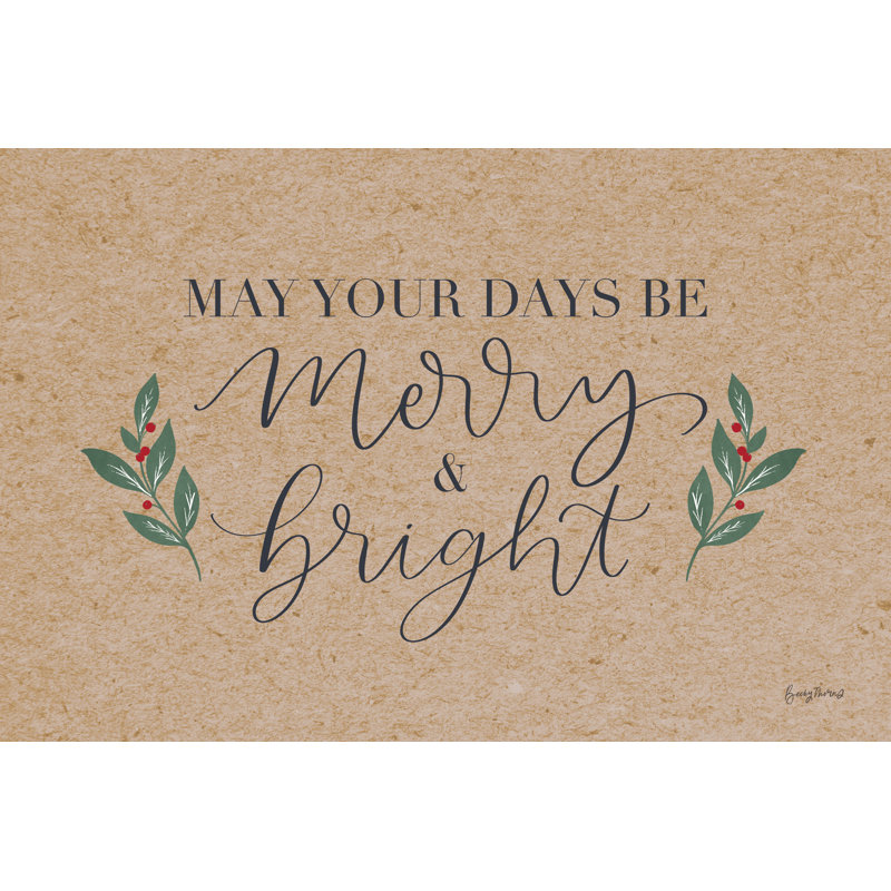 Neutral Christmas I by Becky Thorns - Wrapped Canvas Print, 51cm H x 76cm W