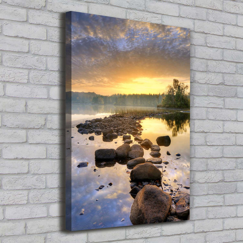 Lake - Wrapped Canvas Print