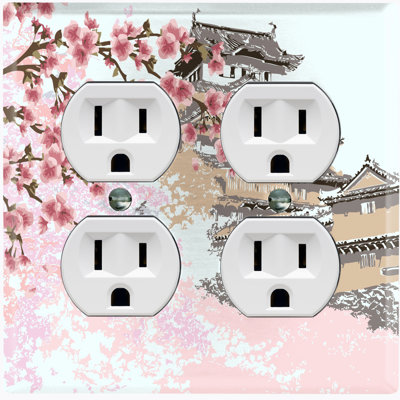 2 - Gang Toggle Light Switch Standard Wall Plate