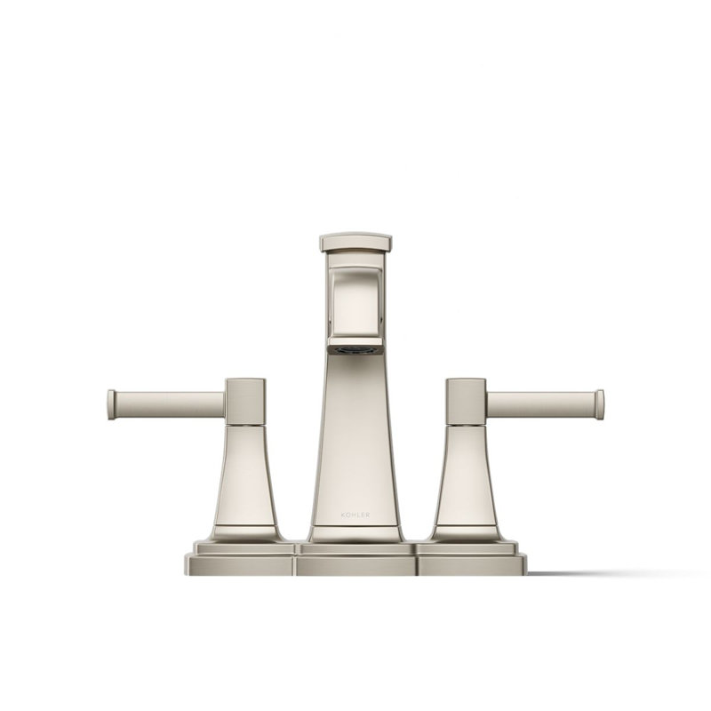 Riff Centerset Bathroom Sink Faucet, 1.0 GPM, Brushed Nickel