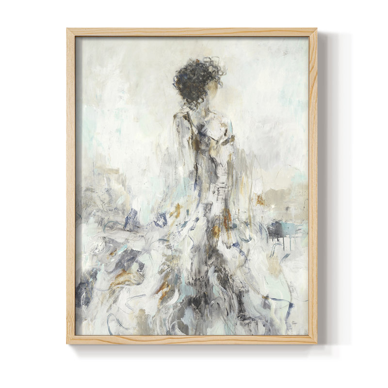 «Romantic Reflection II», reproduction encadrée - bois massif, Naturel, H 30 po x l 24 po