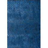 Rapture Abstract Area Rug in Blue