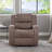 Modern Soft And Faux Leather Manual Recliner Chair