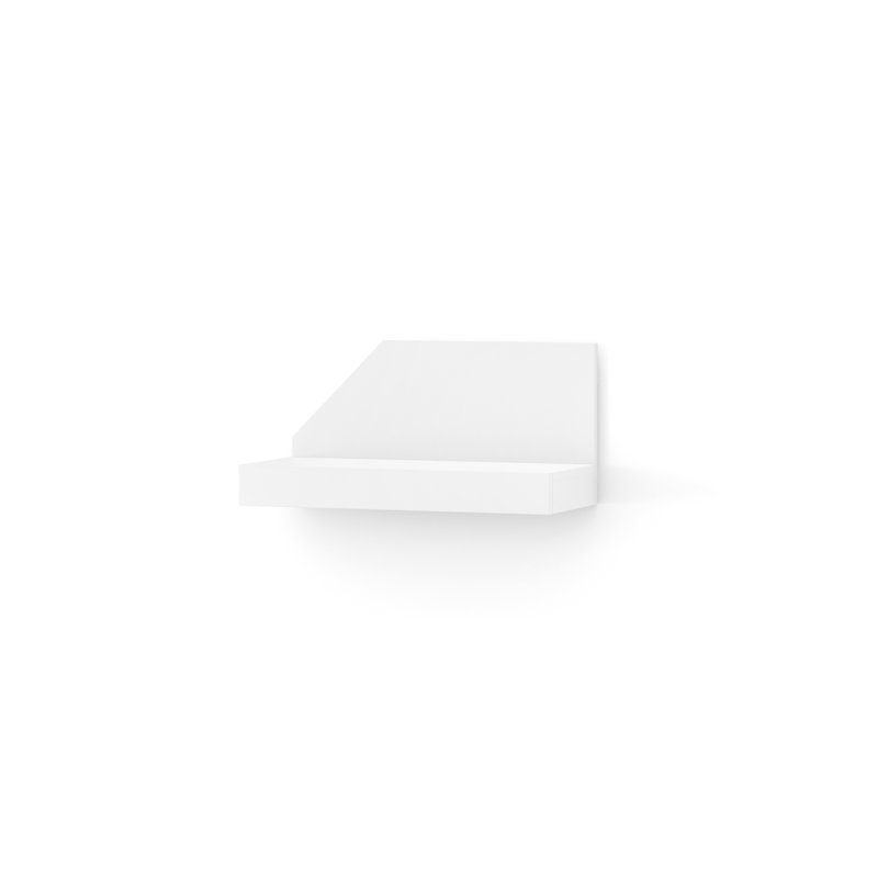Calumet Floating Shelf, White