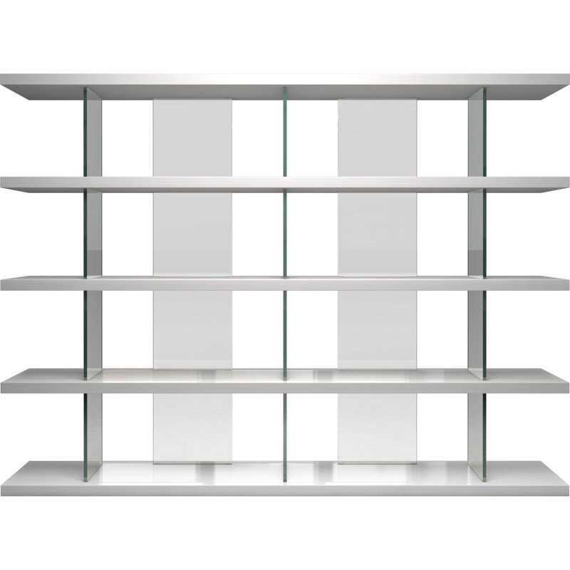 Beekman Library Bookcase, White Lacquer