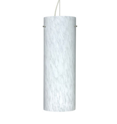 Tondo 1 - Light Bronze Single Pendant, 17.75" H x 6.25" W x 6.25" D