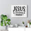 Jesus Praying Mama - Wrapped Canvas Print-1777020026