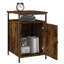 Cyndra 40cm W Iron Bedside Table-769736683