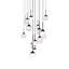 Quest 15 Light Crystal LED Multi-Light Pendant-978923969