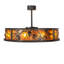 Whispering Pines Outdoor Downrod Ceiling Fan