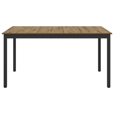 Metal Base Dining Table