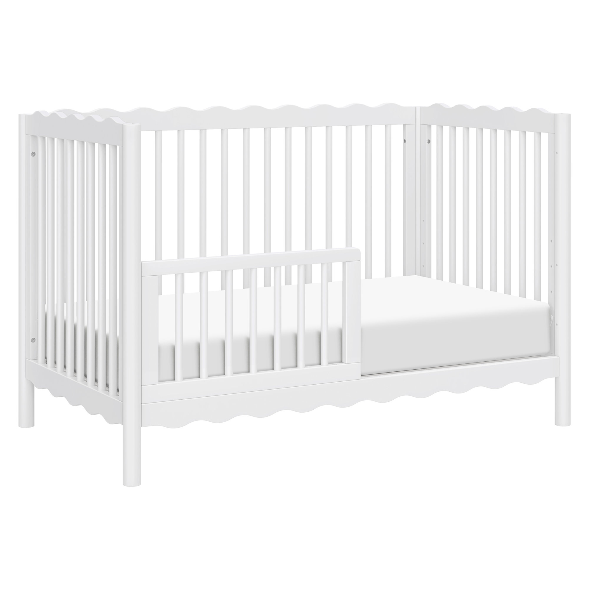 Swell 4-in-1 Convertible Crib, White