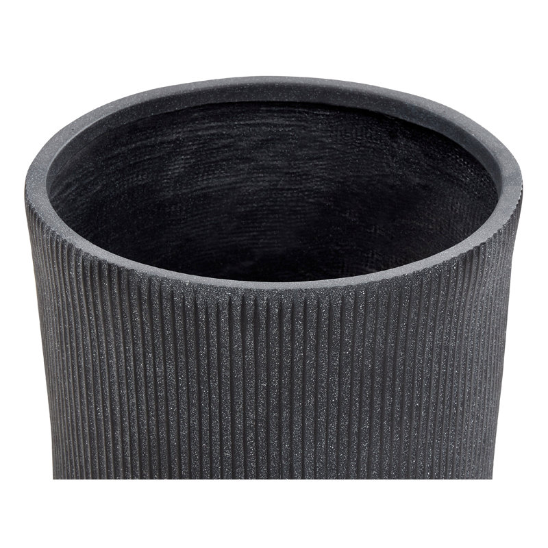Alazne Pot Planter, Grey, 45cm H x 45cm W x 45cm D