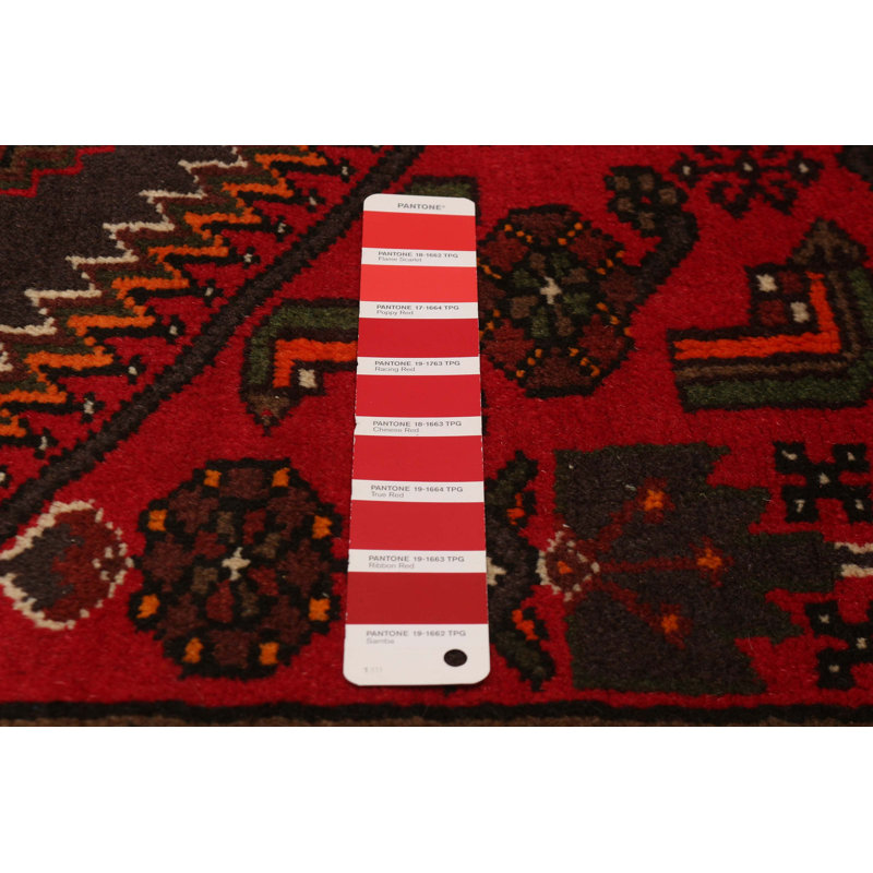 Andelz Red Rug 3'7" x 5'1"