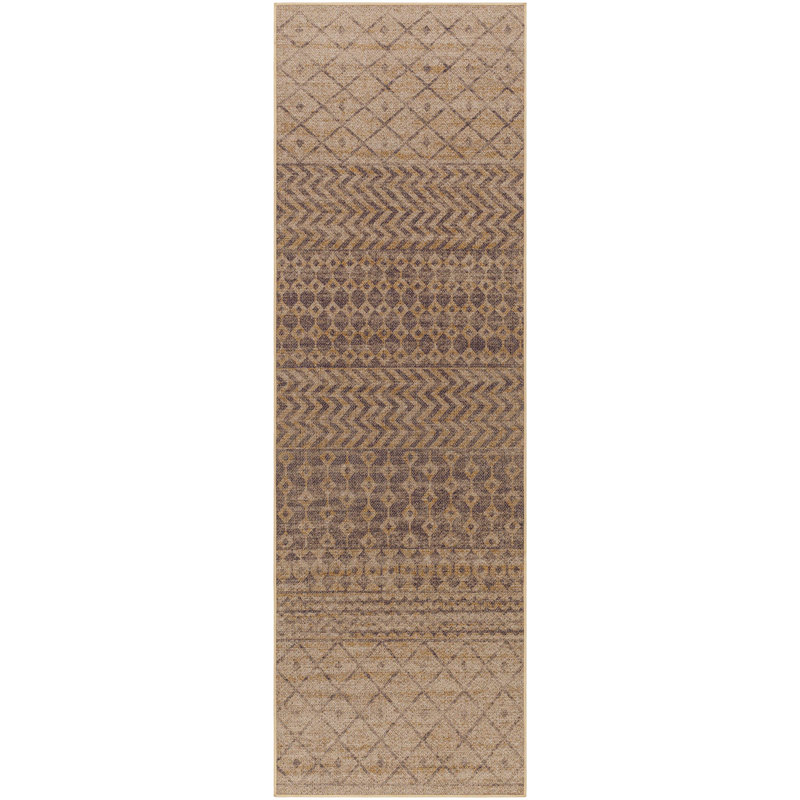 Elizabeth Moroccan Machine Washable Area Rug, Runner 2'6" x 8'