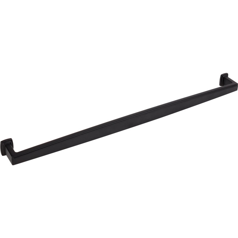 Matte Black 18" Modern Appliance Pull with Mounting Hardware