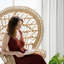 Jiya Semi Sheer Curtains Single Panel