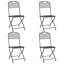Breandan 4 - Person Patio Dining Set Table,-2009031062