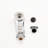 Bathroom Faucet - Stainless Steel, Construction For Long-Term Use Widespread Sink Mixer Offers Versatile Water Control-125364174