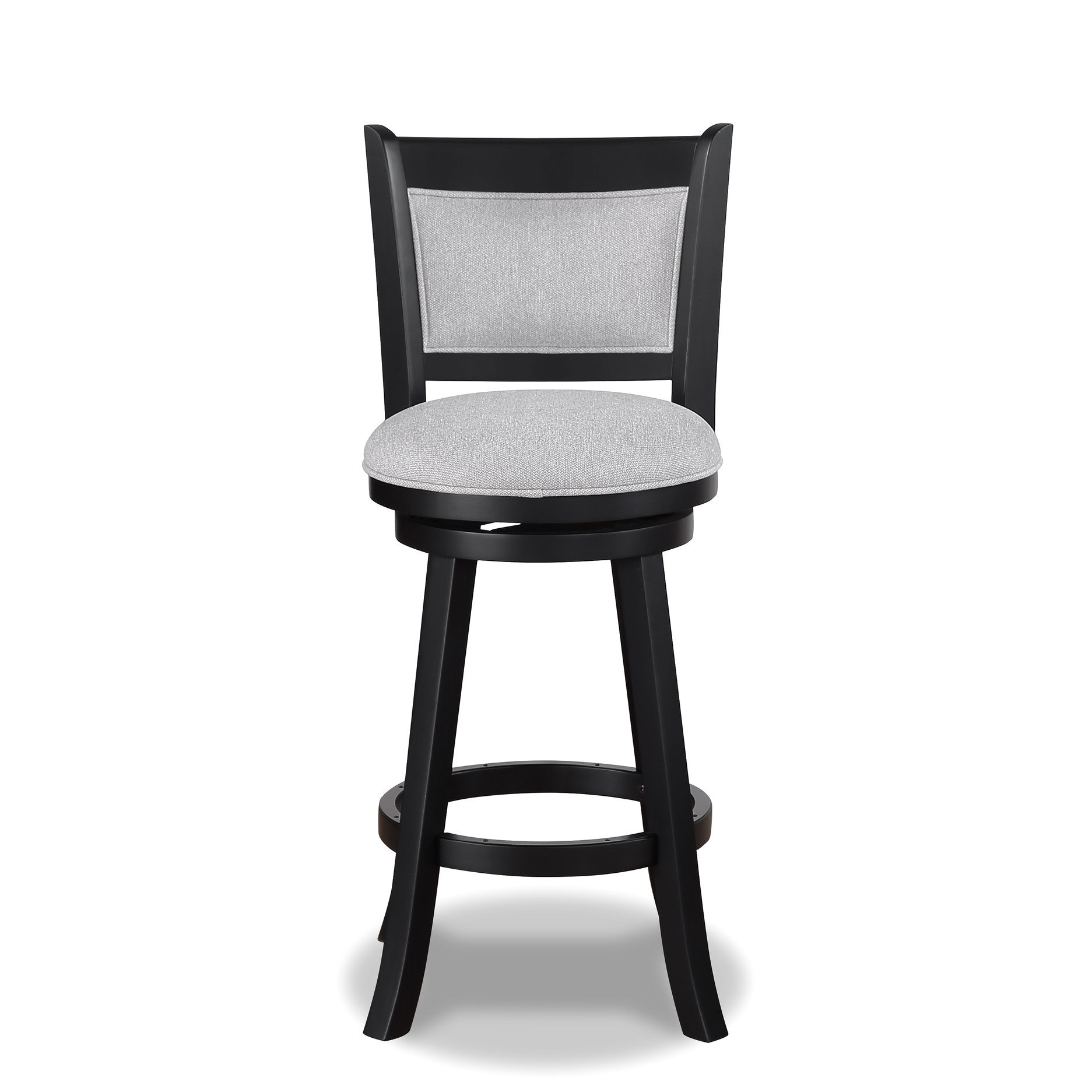 fengshu 2pc Swivel Pub Stools, Counter Height With Fabric Seat And ...