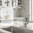 Pull Down Single Handle Kitchen Faucet With Deck Plate, Handles and Supply Lines-86502923