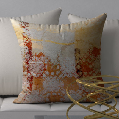 Housse de coussin décorative carrée minuscule Shy