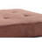 Elegant Chocolate Upholstered Ottoman