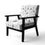 Chaise d'appoint Country Farmhouse - Fauteuil gris pré gris-1302332745