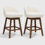 Tabouret de comptoir pivotant H 26 po Martina