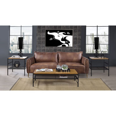 Table basse avec rangement Kazim