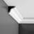 3.13'' H x 78'' W x 3.13'' D Plastic Crown
