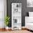 Lancashire 72" Bookshelf White