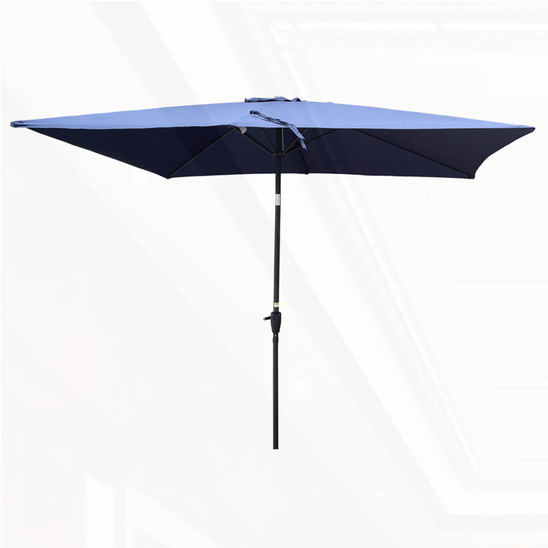 Parasol d'extérieur imperméable 6 x 9 pi, Marine