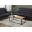 Coffee Table, Accent, Cocktail, Rectangular, Living Room, 42" L, Metal, Tile-1962709862