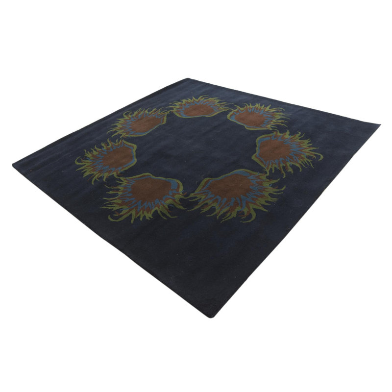 Tapis bleu marine rectangulaire 7 pi Pineland