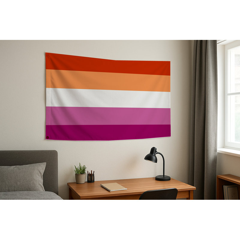 Drapeau de la fierté féminine - Drapeau