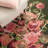 Tammie Floral Black/Red Area Rug-1467496254