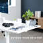 Extension de bureau 24 po x 12 po VIVO, plateforme d'accessoires (série DESK-EXT24)-97839179-132380265