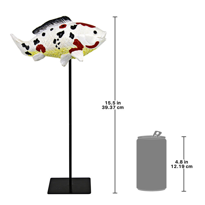 Japanese Floating Koi Figurine