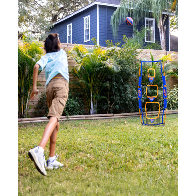 Cible de football Nerf Pro Pass - grande cible de 5 pi x 2 pi