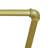 Alcina 71'' Metal Wall Mounted Clothes Rack