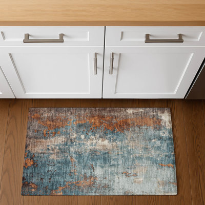 Premium Machine Washable Medena AMF1870 Abstract Rug