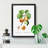 Branch of an Apricot Tree by Pierre-Joseph Redoute - Picture Frame Graphic Art Print-55512731-55512730