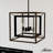 Hunter 18 Inch Doherty 4 Light Chandelier Ceiling Light Fixture-70776568-70776567