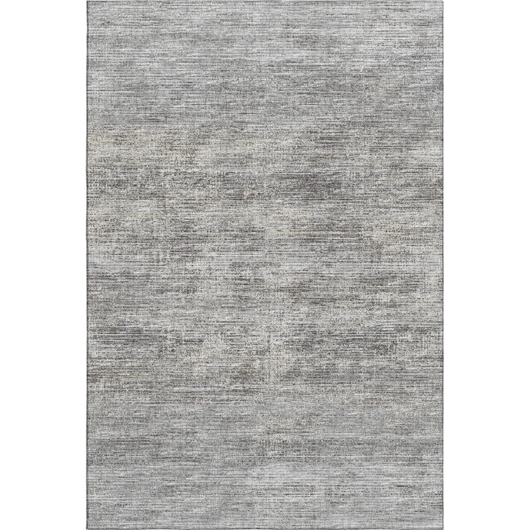 Premium Machine Washable Mayfield Silver Rug