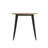 Graciana Round Commercial Indoor/Outdoor Poly Resin Restaurant Table with Steel Frame-1874287015-1874287034
