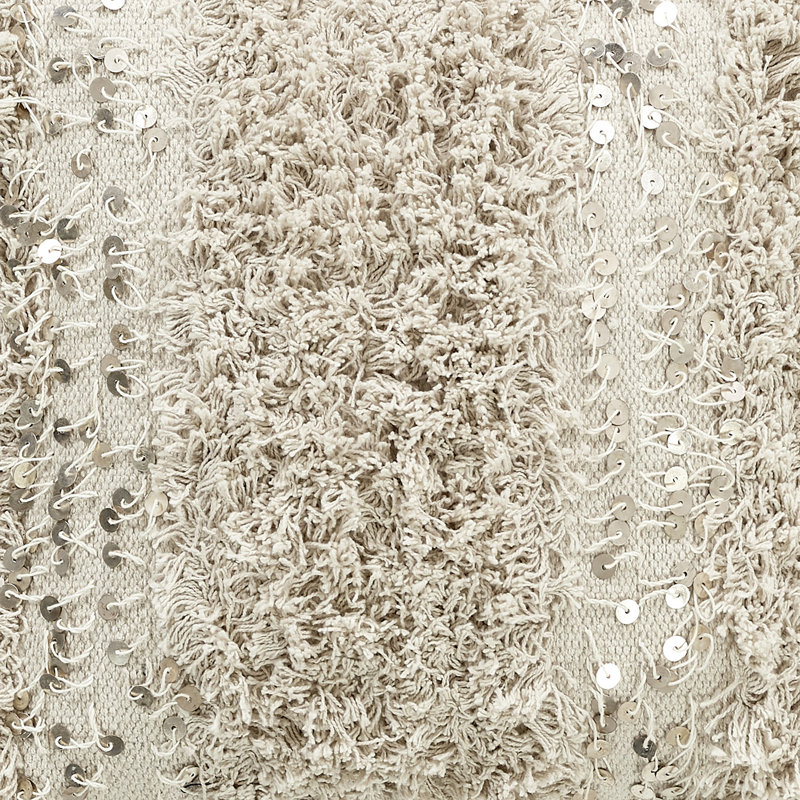 Lenorah Tufted Cotton Sequin Pillow Covers (Set of 2)