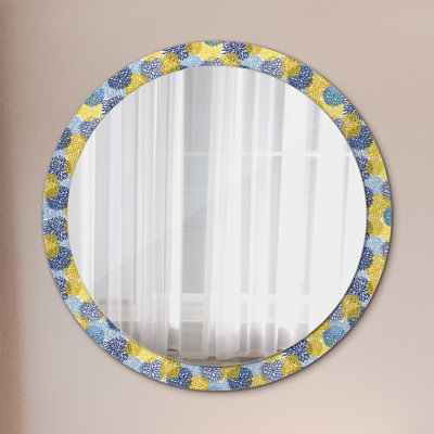 Huldar Glass Flat Wall Mirror