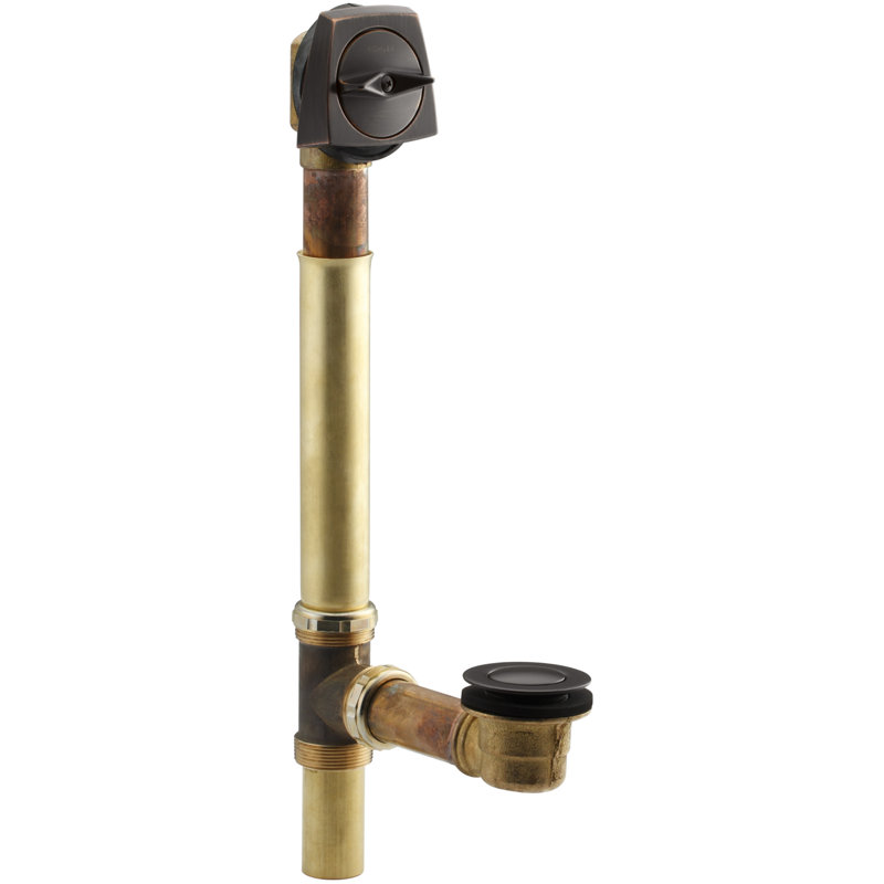 Drain de baignoire Clearflo, Bronze huilé
