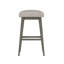 Tabouret pivotant carré en bois et à hauteur réglable Dorreen-1693579358-1693579359